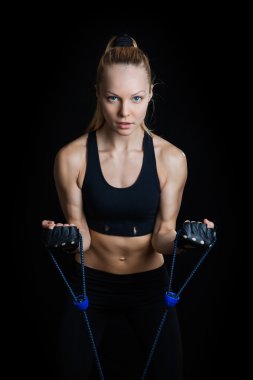 atletik genç kadın