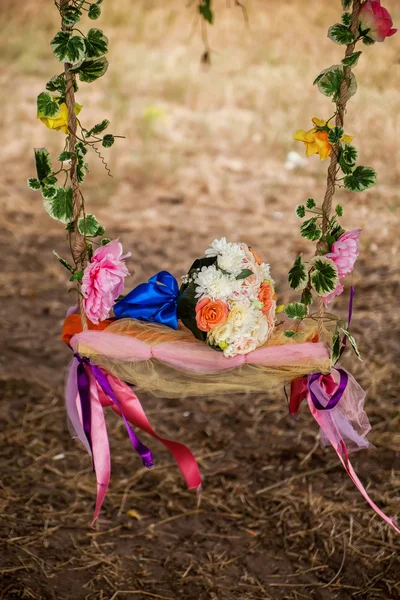 Wedding bouquet, flowers, roses, beautiful bouquet — Stock Photo, Image