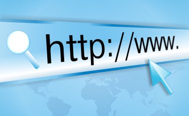 Internet adresi, bilgisayar ekranı