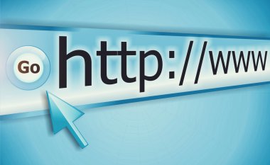 Internet adresi, bilgisayar ekranı