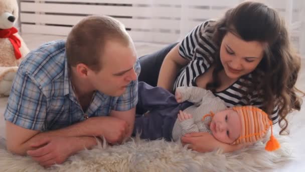 Kochającą rodzinę — Wideo stockowe