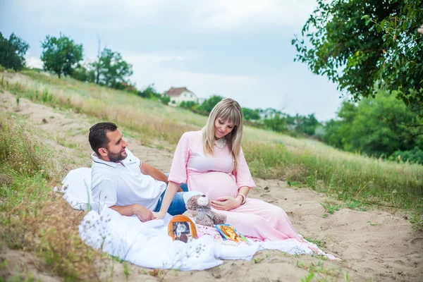 Esperando a un niño — Foto de Stock