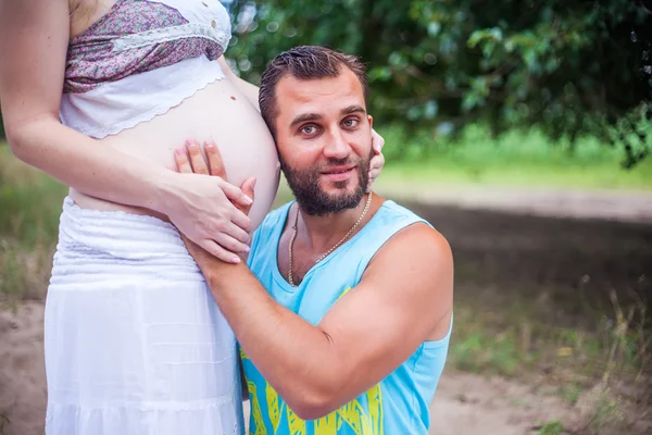 Esperando a un niño — Foto de Stock