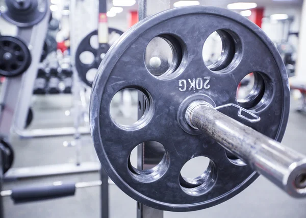 Exercise equipment for bodybuilding — Stock Photo, Image