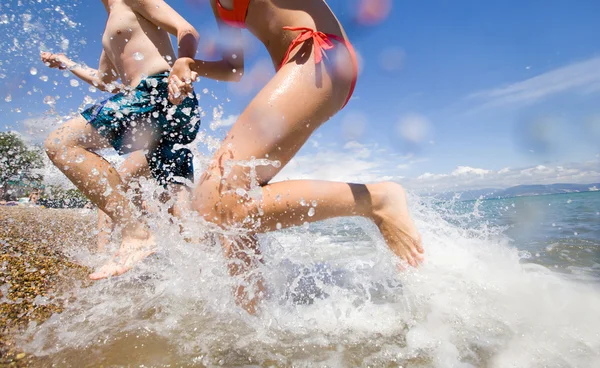 Zábavné letní Beach — Stock fotografie