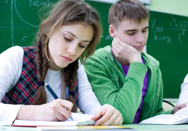 Students in classroon — Stock Photo, Image