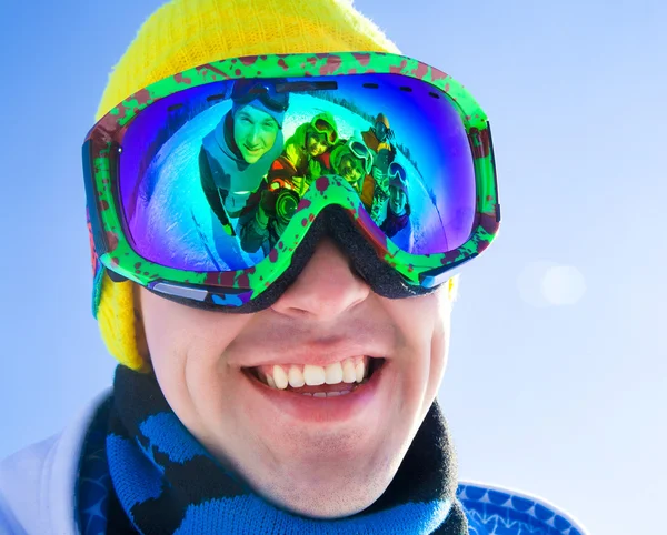 At the ski resort — Stock Photo, Image