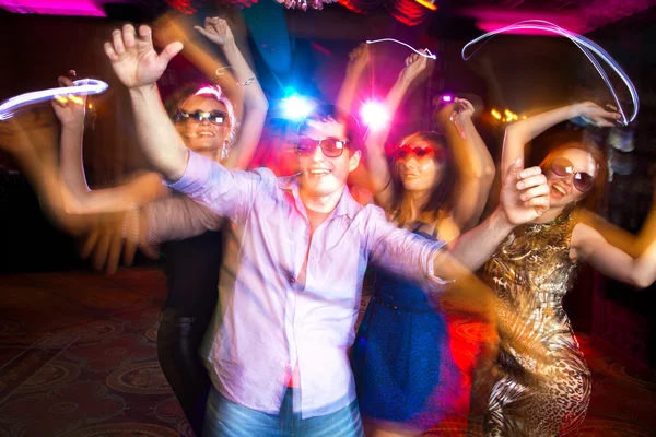 Young people dancing at  party Stock Photo