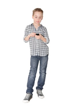 telefon ile çocuk