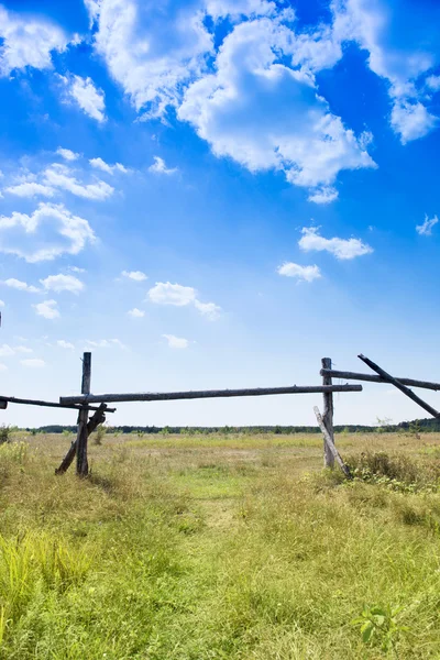 Cielo y campo Imágenes de stock libres de derechos