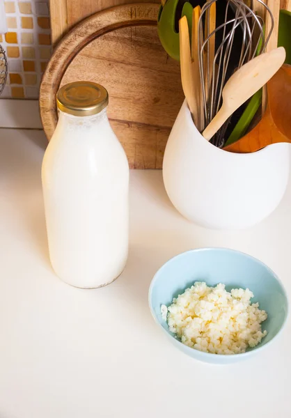 Kefir, cereali probiotici organici — Foto Stock
