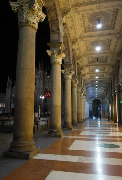 View of Milan gallery — Stock Photo, Image