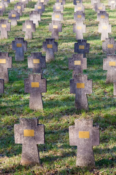 Aurisina Austro-Húngara Cemitério da Primeira Guerra Mundial — Fotografia de Stock
