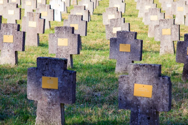 Aurisina Cementerio Austro-Húngaro de la Primera Guerra Mundial — Foto de Stock