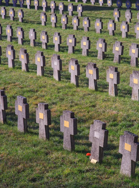 Aurisina Cementerio Austro-Húngaro de la Primera Guerra Mundial — Foto de Stock