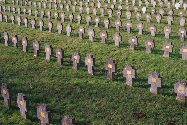 Aurisina Cementerio Austro-Húngaro de la Primera Guerra Mundial — Foto de Stock