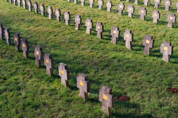 Aurisina Cementerio Austro-Húngaro de la Primera Guerra Mundial — Foto de Stock