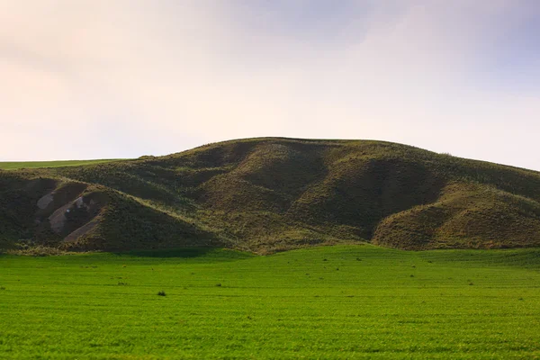 Blick auf typisch sizilianische Landschaft — Stockfoto