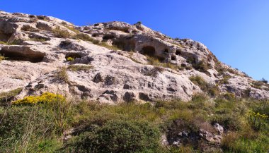 Realmese mezarlık görünümü