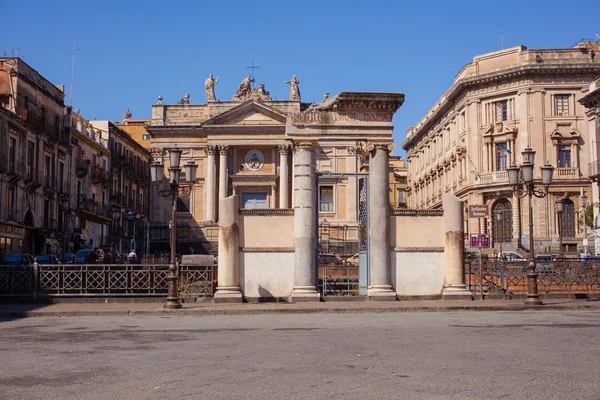 Ρωμαϊκό Αμφιθέατρο της Κατάνια, — Φωτογραφία Αρχείου