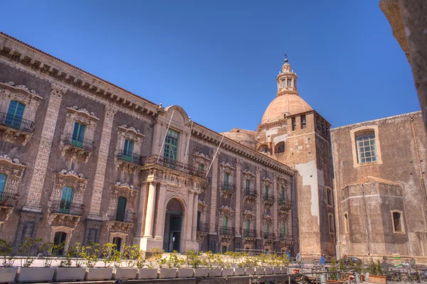 Das Benediktinerkloster, Catania — Stockfoto