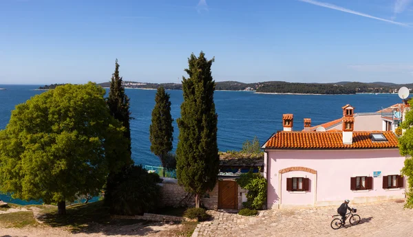 Rovinj stadje in Istrië, Kroatië — Stockfoto