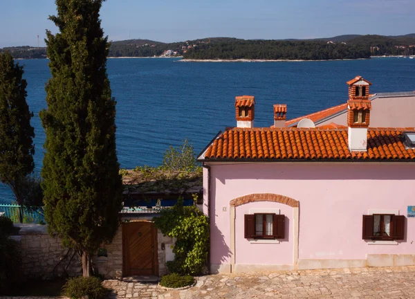 Rovinj stadje in Istrië, Kroatië — Stockfoto