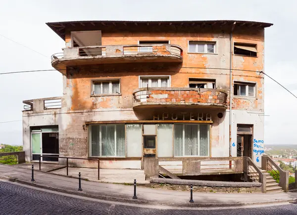 Blick auf das alte Gebäude in Labin — Stockfoto