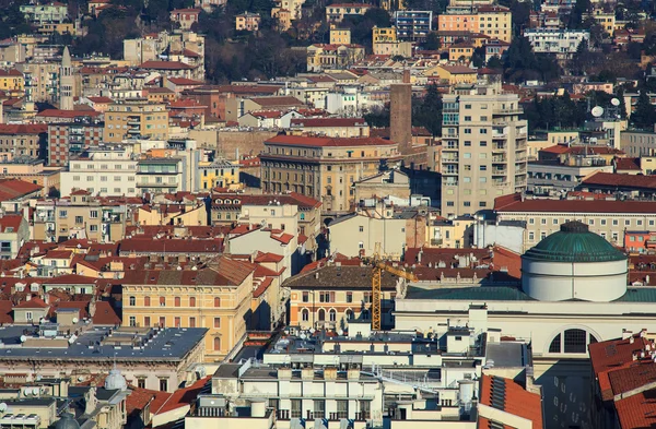 Vista dall'alto di Trieste — Foto Stock