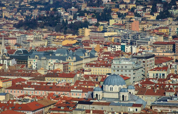 Top view of Trieste — Stock Photo, Image