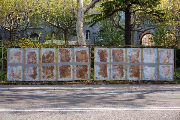 Vue du panneau d'affichage vide — Photo