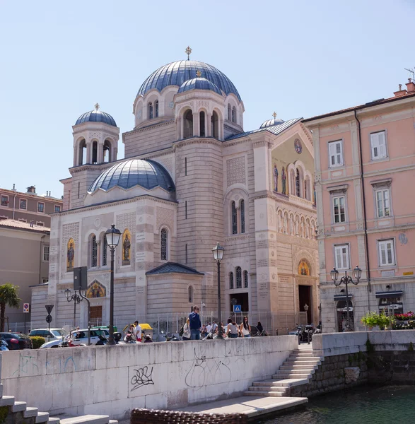 Iglesia Ortodoxa de San Spyridon, Trieste —  Fotos de Stock