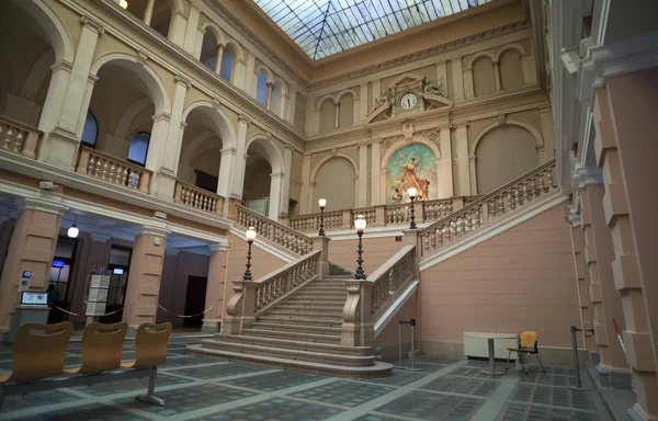 Interiér poštovní a telegrafní muzeum ve střední Evropě, Tri — Stock fotografie