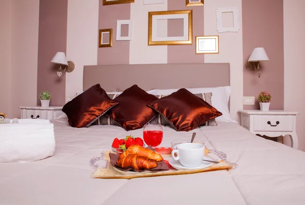 Ares 호텔의 침실 — 스톡 사진