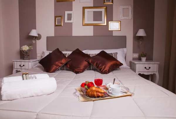 Schlafzimmer des Hotels — Stockfoto