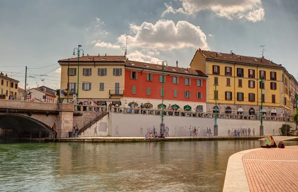 View of Darsena, Milan — Stock Photo, Image