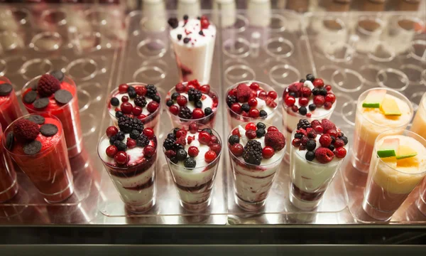 Primo piano del dessert gelato — Foto Stock