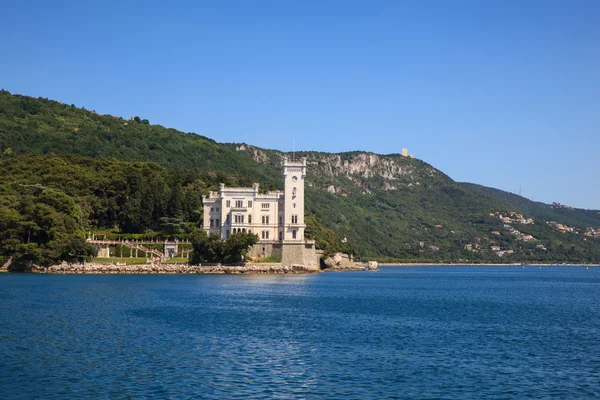 Kasteel Miramare, Italië — Stockfoto