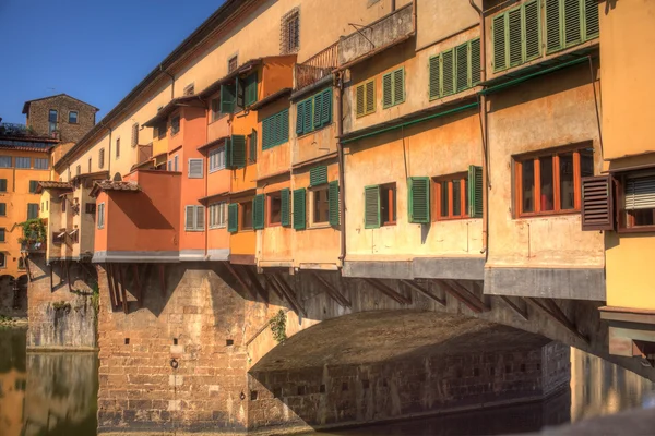 Weergave van Ponte Vecchio in Florence — Stockfoto