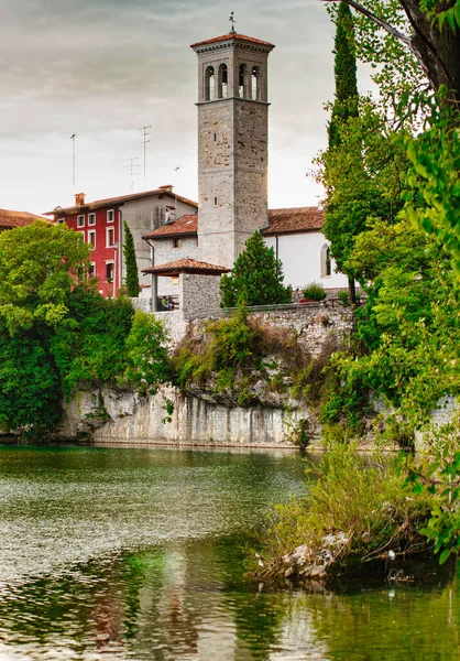 Glockenturm Des Monastero Santa Maria Valle Cividale Del Friuli Italien — Stockfoto