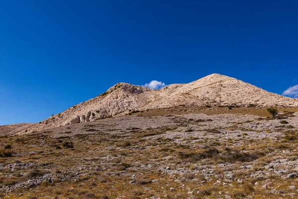 Вид Голі Пагорби Стара Баска Острів Крк Хорватії — стокове фото