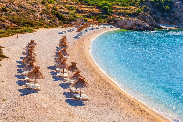Utsikt Över Den Vackra Stranden Oprna Den Adriatiska Bukten Krk — Stockfoto