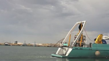 Trapani denizinde tekne