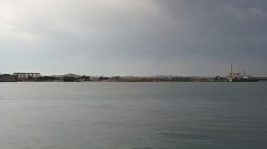 Trapani denizinde tekne