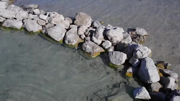 Termiska vatten i Lago di Venere, Pantelleria — Stockvideo