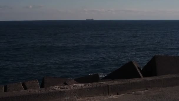 Catania Italia Diciembre Vista Del Puerto Catania Sicilia Diciembre 2016 — Vídeo de stock