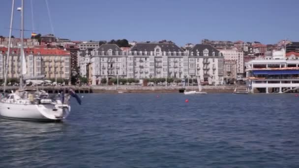 Santander Feribottan Görünüşü — Stok video