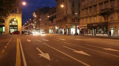 TRIESTE, İtalya - Kasım 13: Trieste yolunda 13 Kasım 2016 