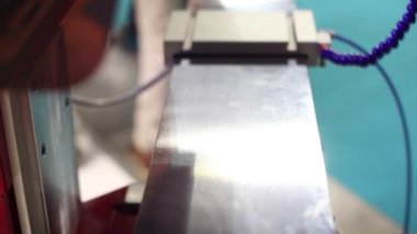 Eylem halinde ambalaj için Endüstriyel makine görünümü