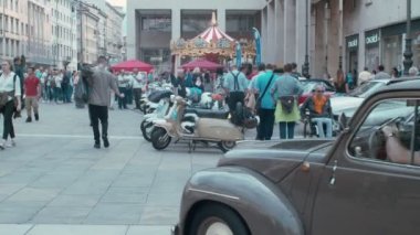 TRIESTE, ITALY - OCTOBER, 01: Fiat Topolino National Day of the Vintage Vehicle 